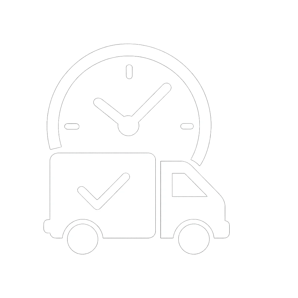 On-time delivery rate