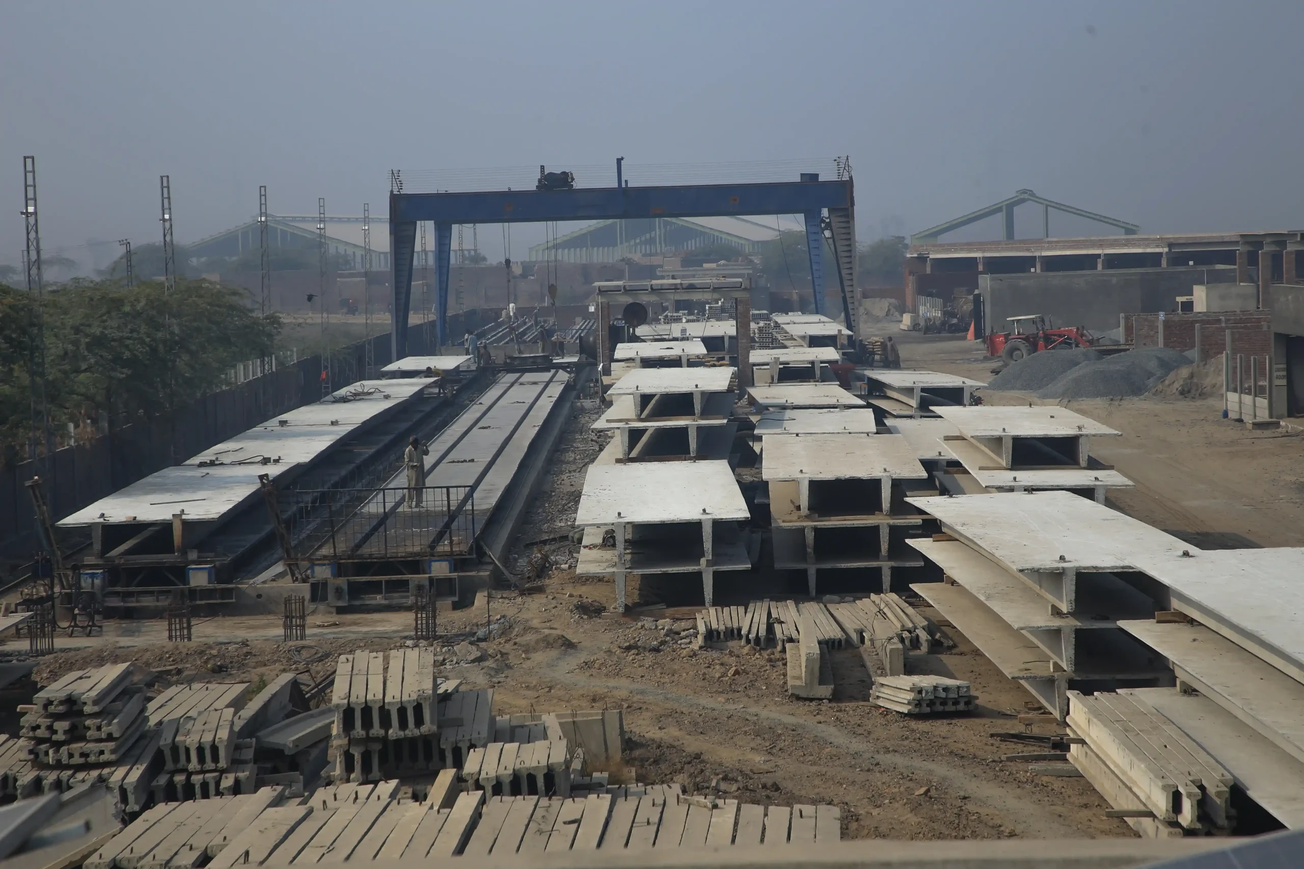 Precast concrete manufacturing services by ITTEFAQ Construction Associates